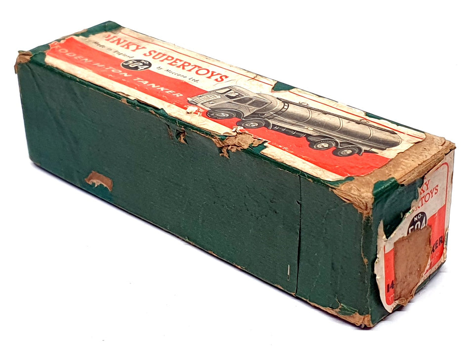 Dinky Supertoys 504 - Foden 14-Ton Tanker - Dark Blue/Blue