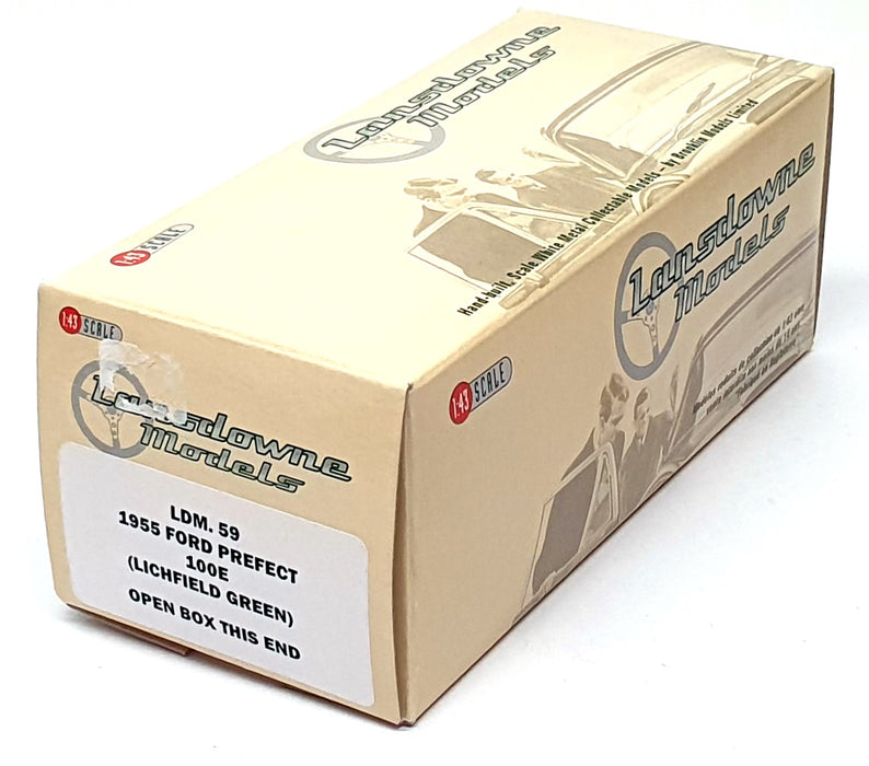 Lansdowne Models 1/43 Scale LDM59 - 1955 Ford Prefect 100E - Lichfield Green
