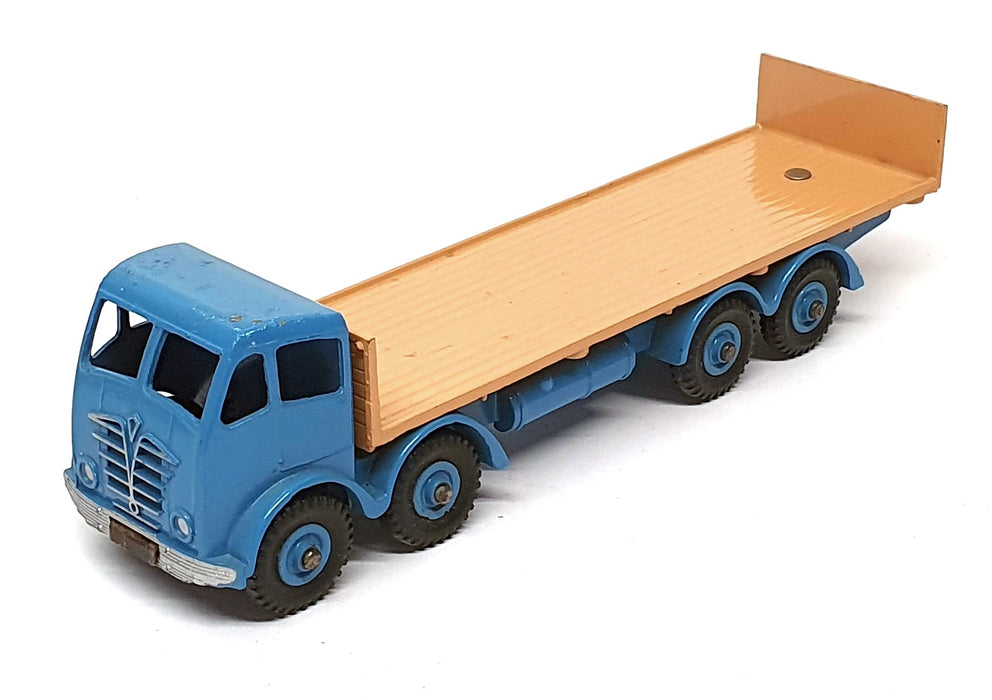 Dinky Supertoys 903 - Foden Flat Truck With Tailboard - Blue/Sand