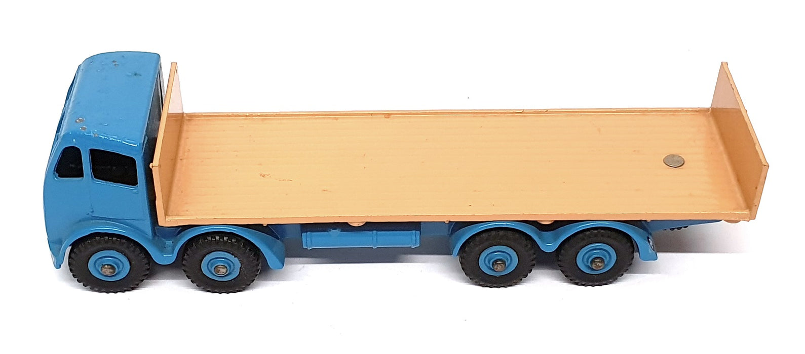 Dinky Supertoys 903 - Foden Flat Truck With Tailboard - Blue/Sand