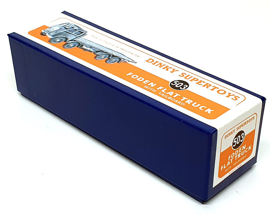 Dinky Supertoys 503 - Foden Flat Truck With Tailboard - Grey/Blue