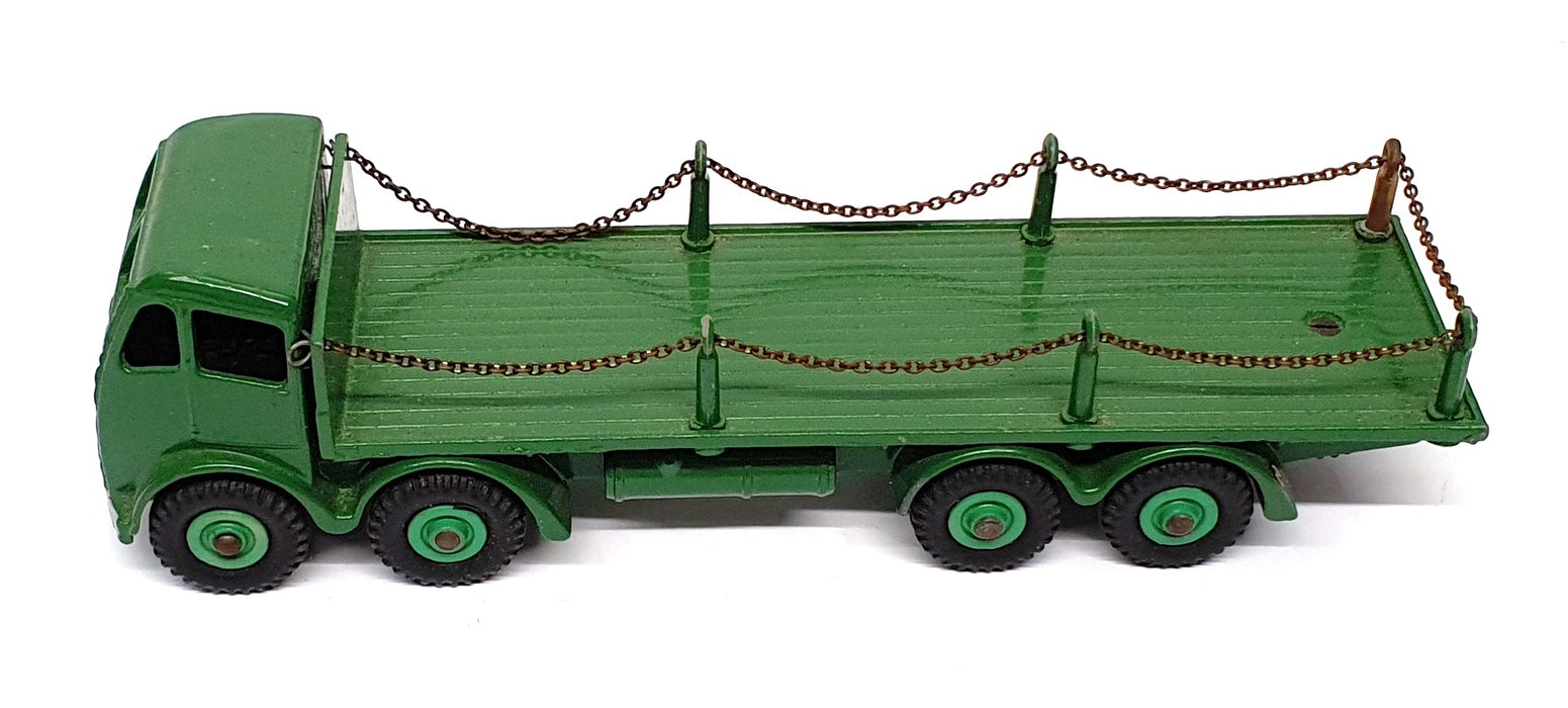 Dinky Toys 905 - Foden Flat Truck With Chains Model - Green