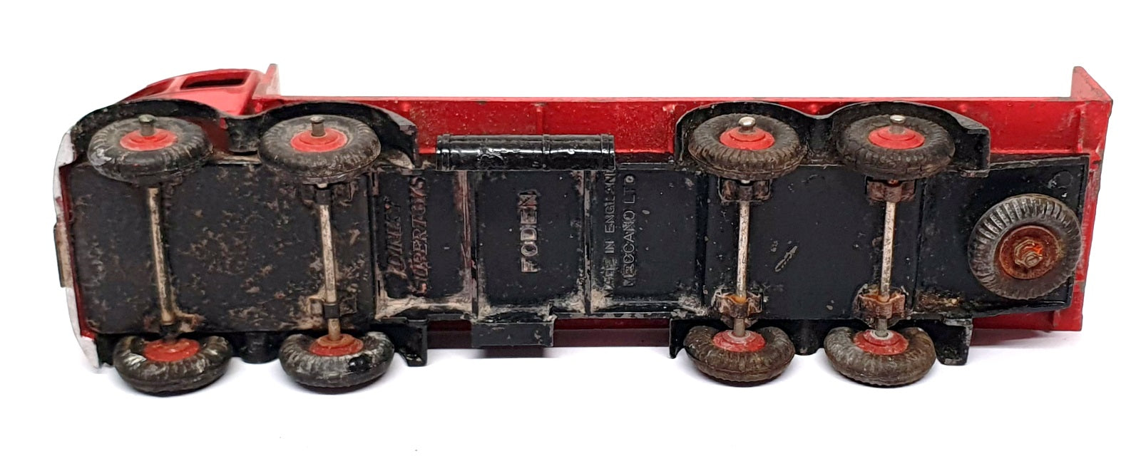 Dinky Supertoys 503 - Foden Flat Truck With Tailboard - Red/Black