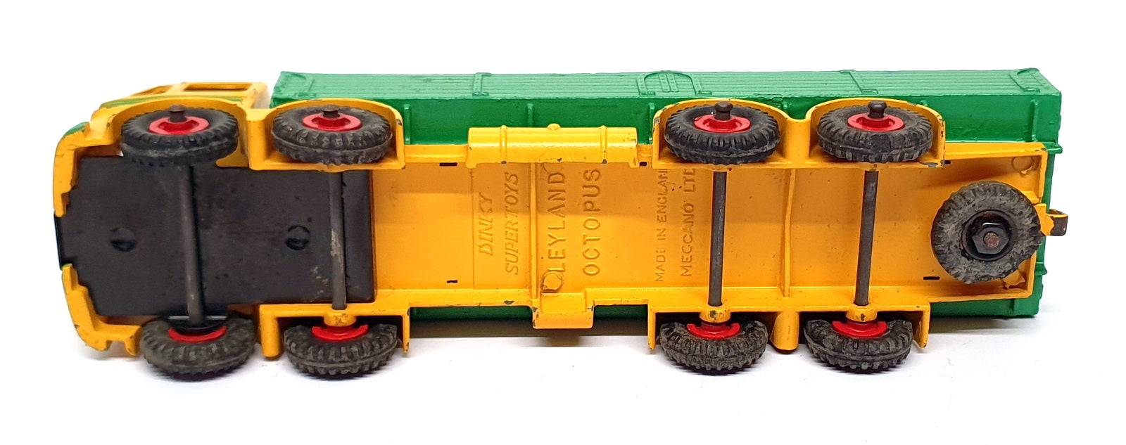 Dinky Supertoys DST06 - Leyland Octopus Truck - Yellow/Green