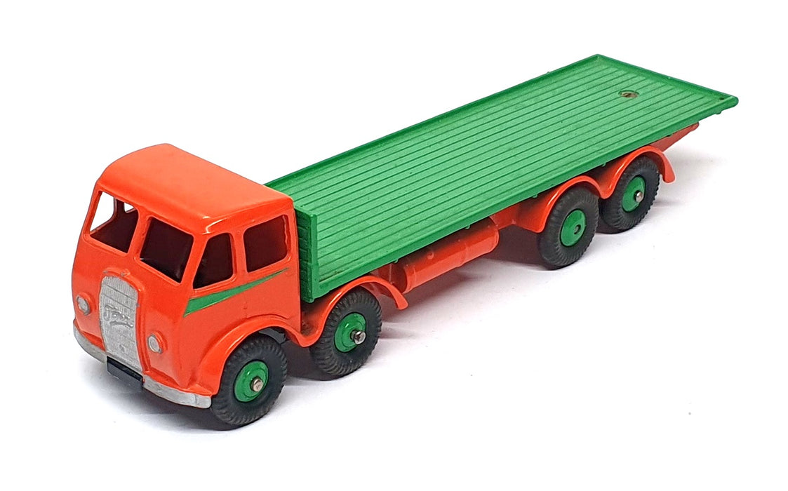 Dinky Supertoys 502 - Foden Flat Truck Model - Orange/Green
