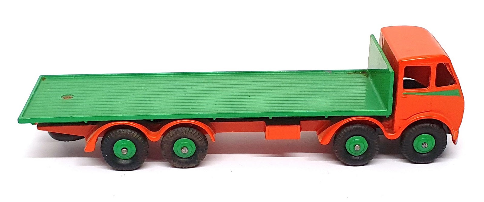 Dinky Supertoys 502 - Foden Flat Truck Model - Orange/Green
