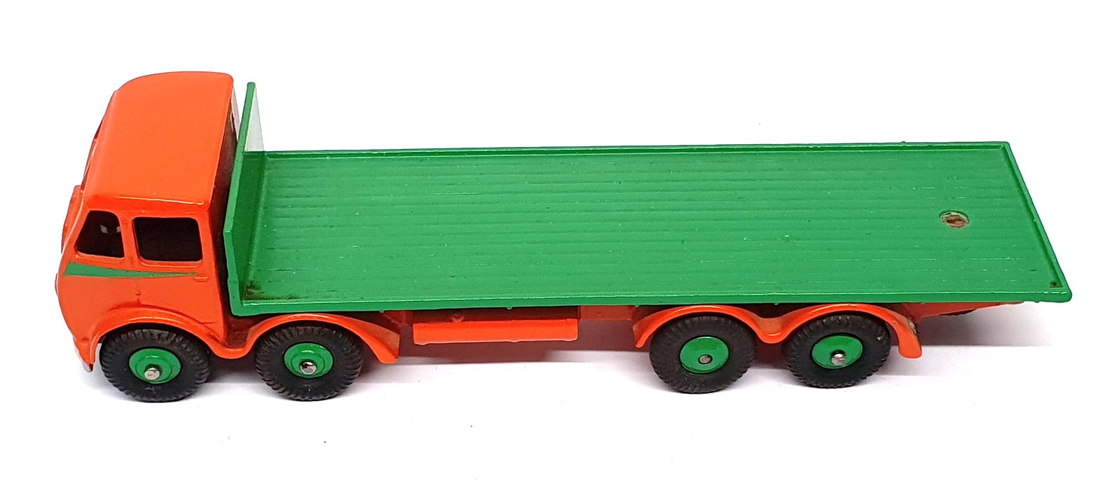 Dinky Supertoys 502 - Foden Flat Truck Model - Orange/Green