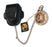Franklin Mint PWST02 - Star Trek Pocket Watch With Leather Pouch And Chain