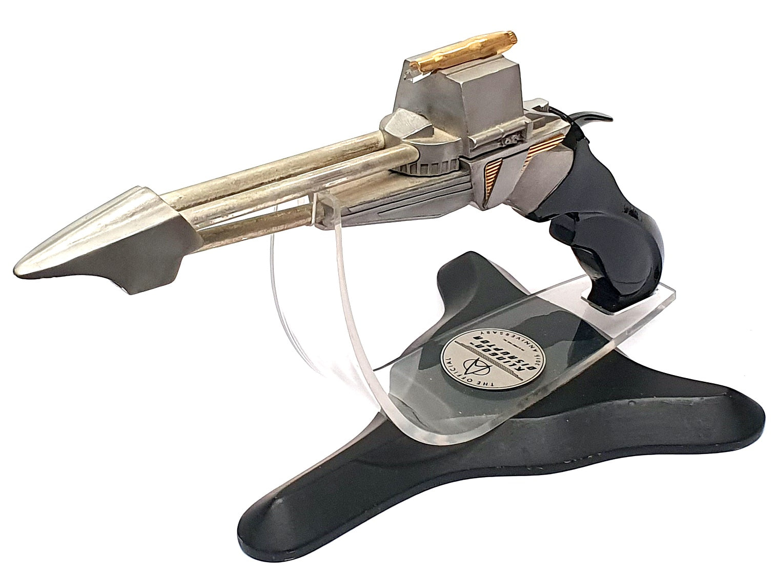 Franklin Mint STT01 Star Trek The Next Gen. Klingon Disruptor Pistol + Stand