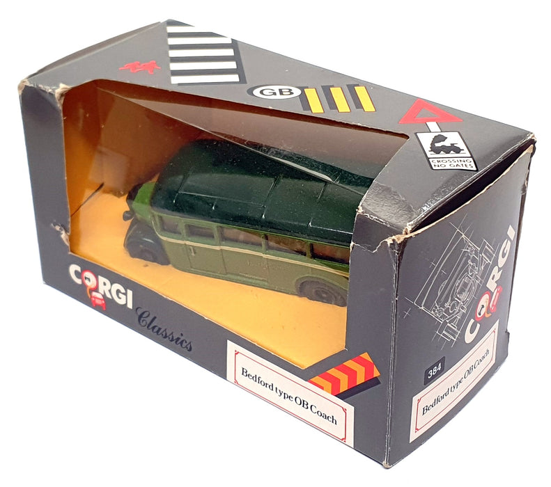Corgi 1/50 Scale 384 - Bedford OB Coach With Passengers Southdown REWORKED