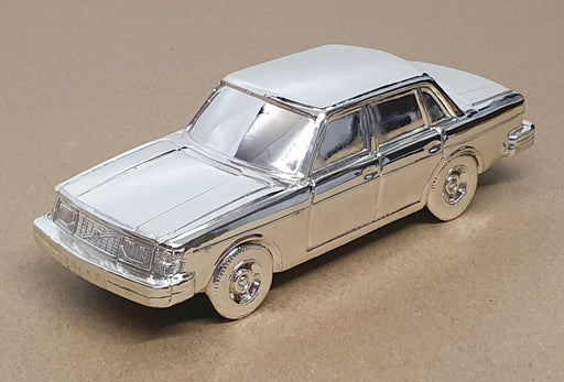 Highlands 15cm Long Model 5-3015 - Volvo 244GL Silver Plated Coin Bank