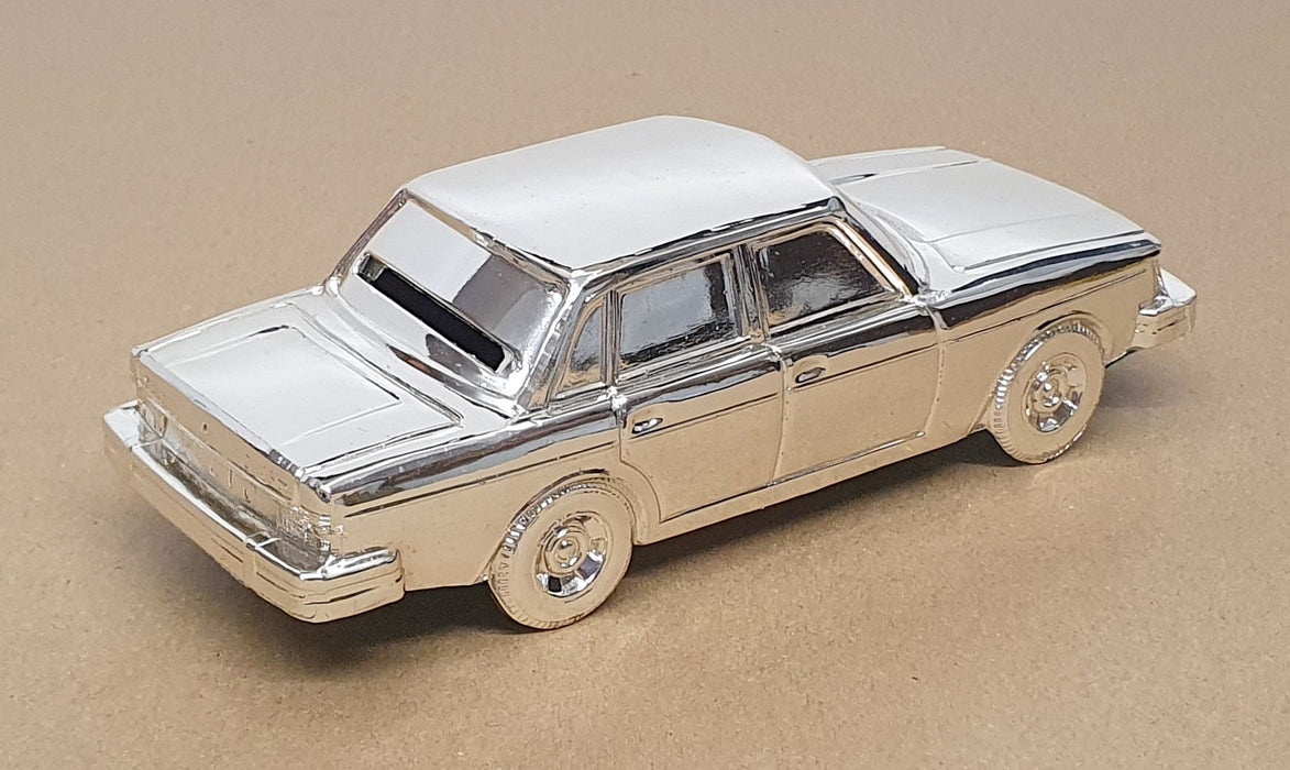 Highlands 15cm Long Model 5-3015 - Volvo 244GL Silver Plated Coin Bank