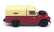 Vanguards 1/43 Scale VA07602 - 1964 Land Rover British Rail - Maroon/Cream 