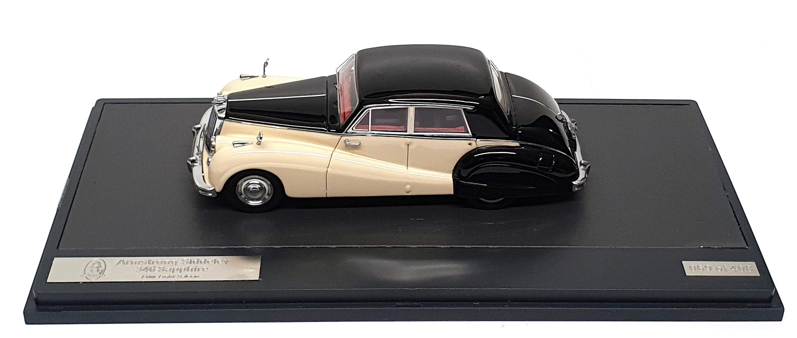 Matrix 1/43 Scale MX40107-011 - '53 Armstrong Siddeley 346 Sapphire - Black/Sand