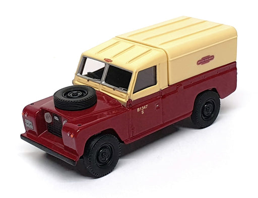 Vanguards 1/43 Scale VA07602 - 1964 Land Rover British Rail - Maroon/Cream 