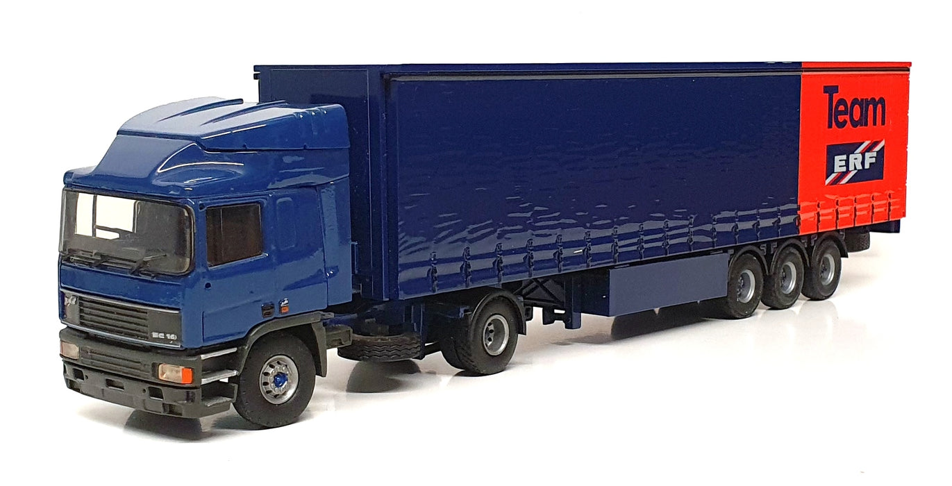 Tekno 1/50 Scale TK150B - ERF Truck & Trailer Team ERF - Blue/Red