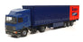 Tekno 1/50 Scale TK150B - ERF Truck & Trailer Team ERF - Blue/Red