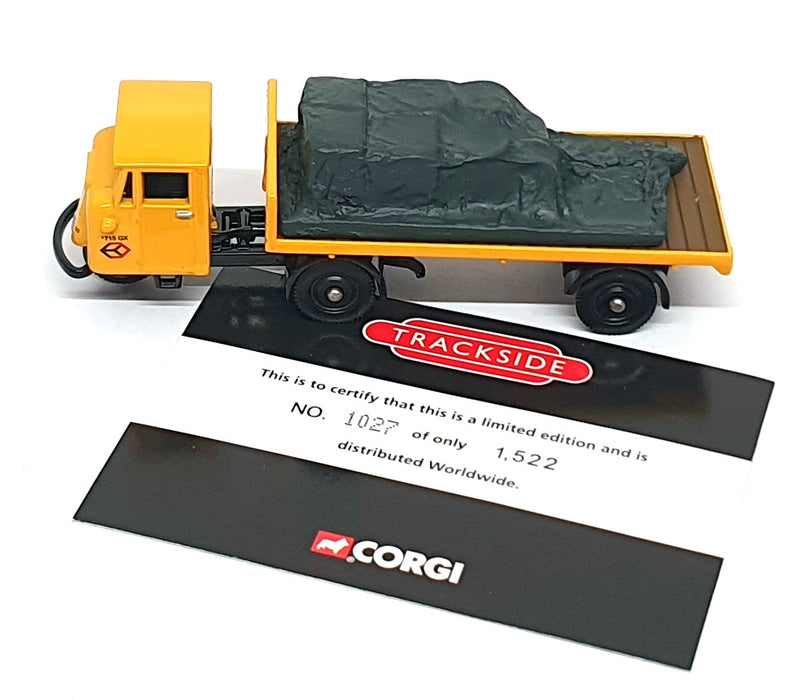 Corgi 1/76 Scale DG199012 - Scammell Mechanical Horse Flatbed/Load - Railfreight