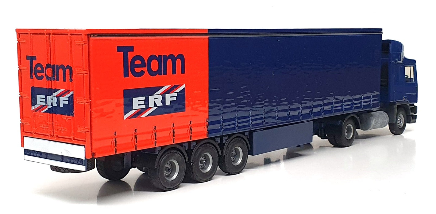 Tekno 1/50 Scale TK150B - ERF Truck & Trailer Team ERF - Blue/Red