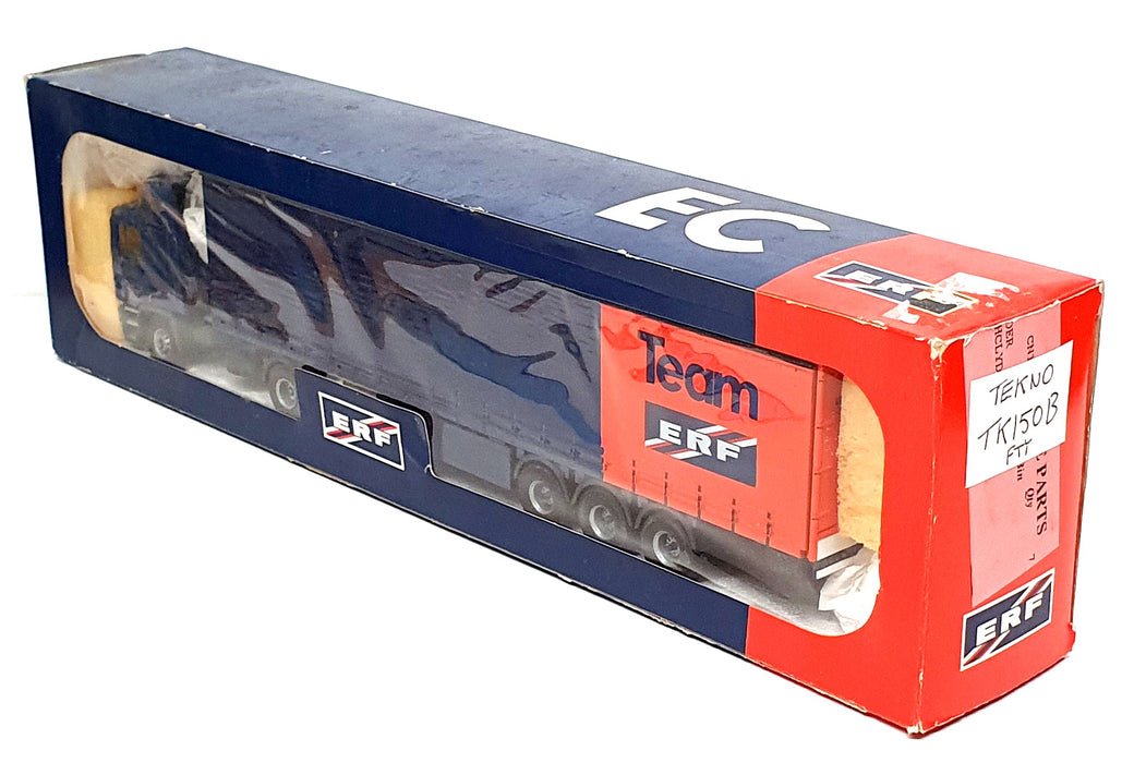 Tekno 1/50 Scale TK150B - ERF Truck & Trailer Team ERF - Blue/Red