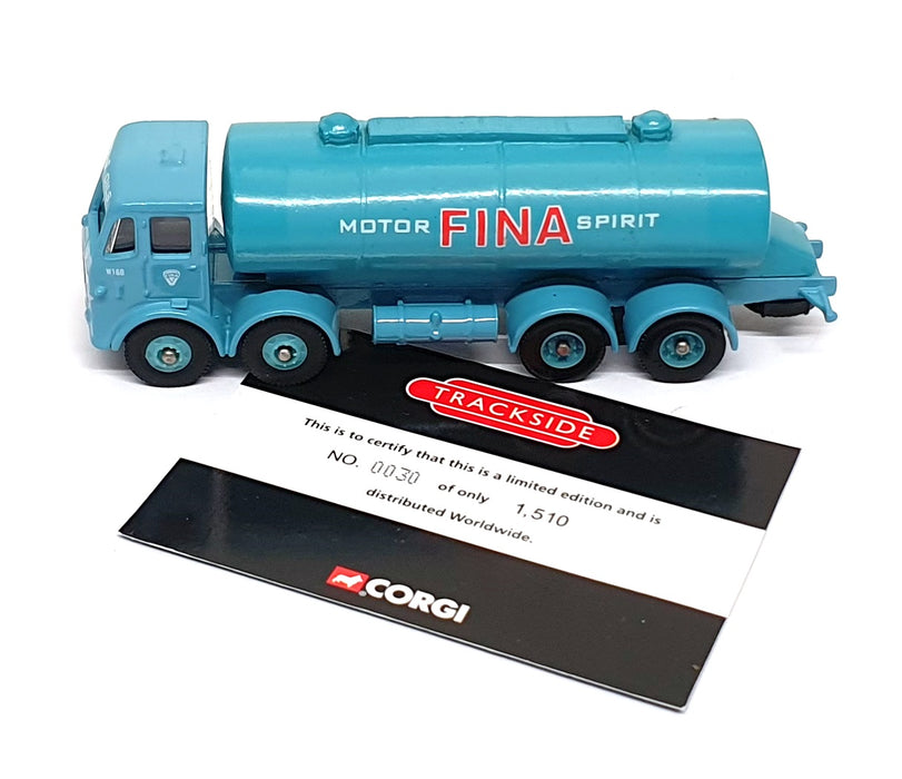 Corgi 1/76 Scale DG176025 - Leyland Octopus Tanker Truck Fina - Blue