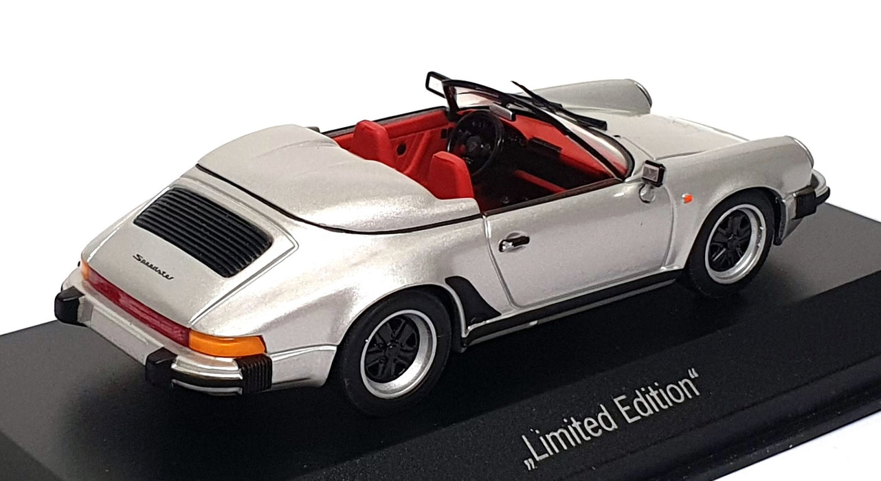 Minichamps 1/43 Scale Diecast WAP 020 021 - Porsche 911 Speedster - Silver