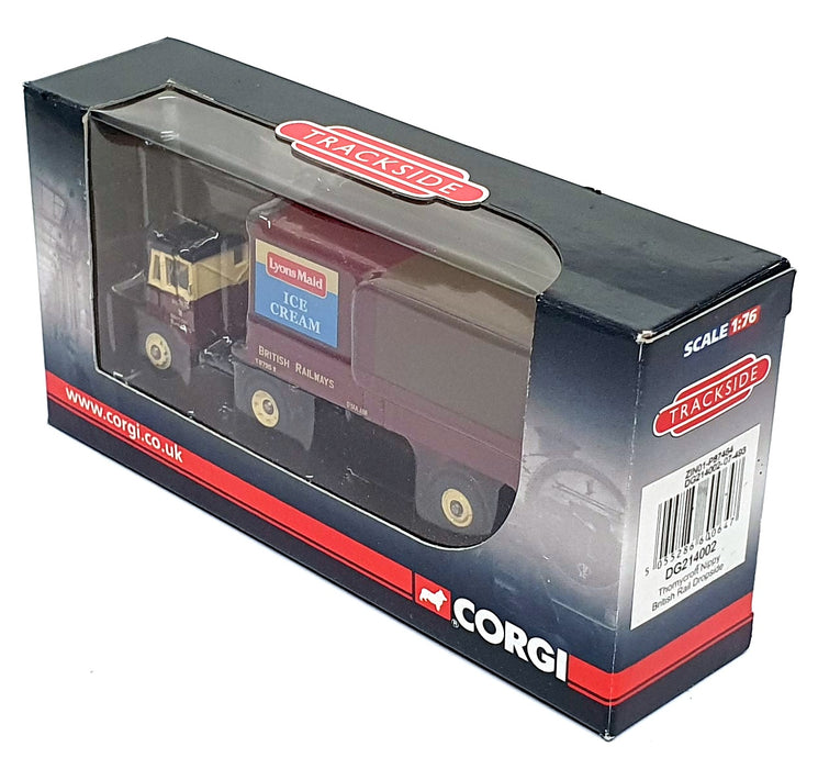 Corgi 1/76 Scale DG214002 - Thornycroft Nippy BR Dropside Lyons Maid - Maroon