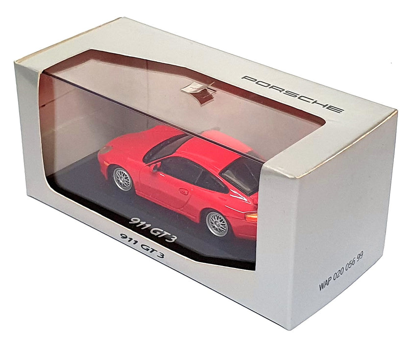 Minichamps 1/43 Scale WAP 020 056 99 - Porsche 911 GT3 - Red