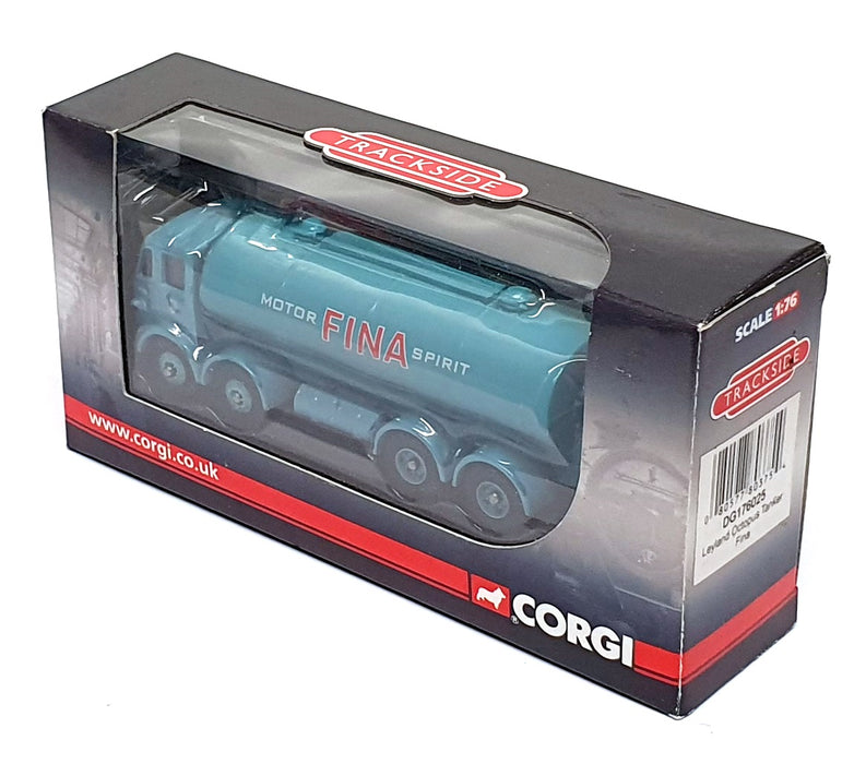 Corgi 1/76 Scale DG176025 - Leyland Octopus Tanker Truck Fina - Blue