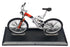Welly Bike 1/10 Scale 62570PW - Audi Design Cross Pro Bicycle - Silver/Orange