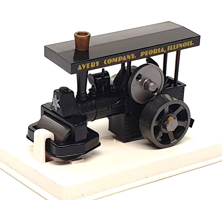Brekina Appx 6.5cm Long Plastic Model SR21B - Avery Steam Roller - Black