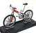 Welly Bike 1/10 Scale 62570PW - Audi Design Cross Pro Bicycle - Silver/Orange