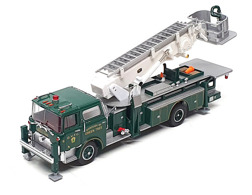 Corgi 1/50 Scale US53806 - Mack CF Tower Ladder Green Tree Volunteer Fire Co.