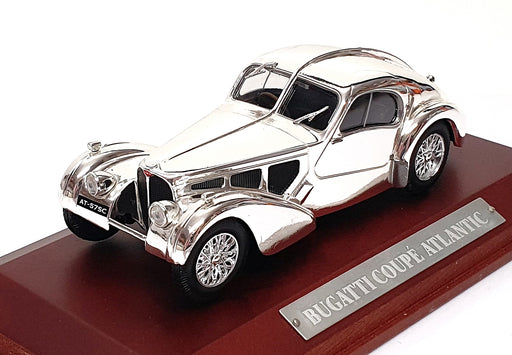 Atlas Editions Silver Cars 1/43 Scale 7 687 101 - Bugatti Coupe Atlantic