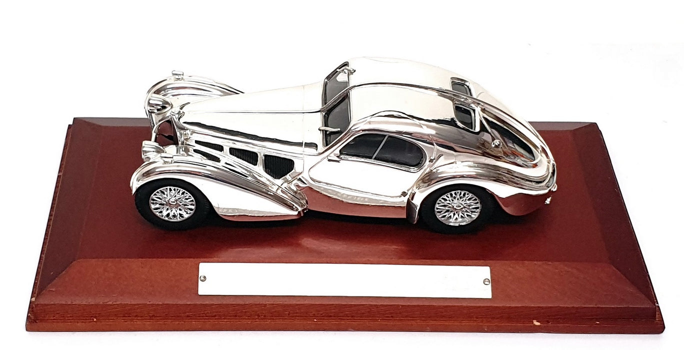 Atlas Editions Silver Cars 1/43 Scale 7 687 101 - Bugatti Coupe Atlantic