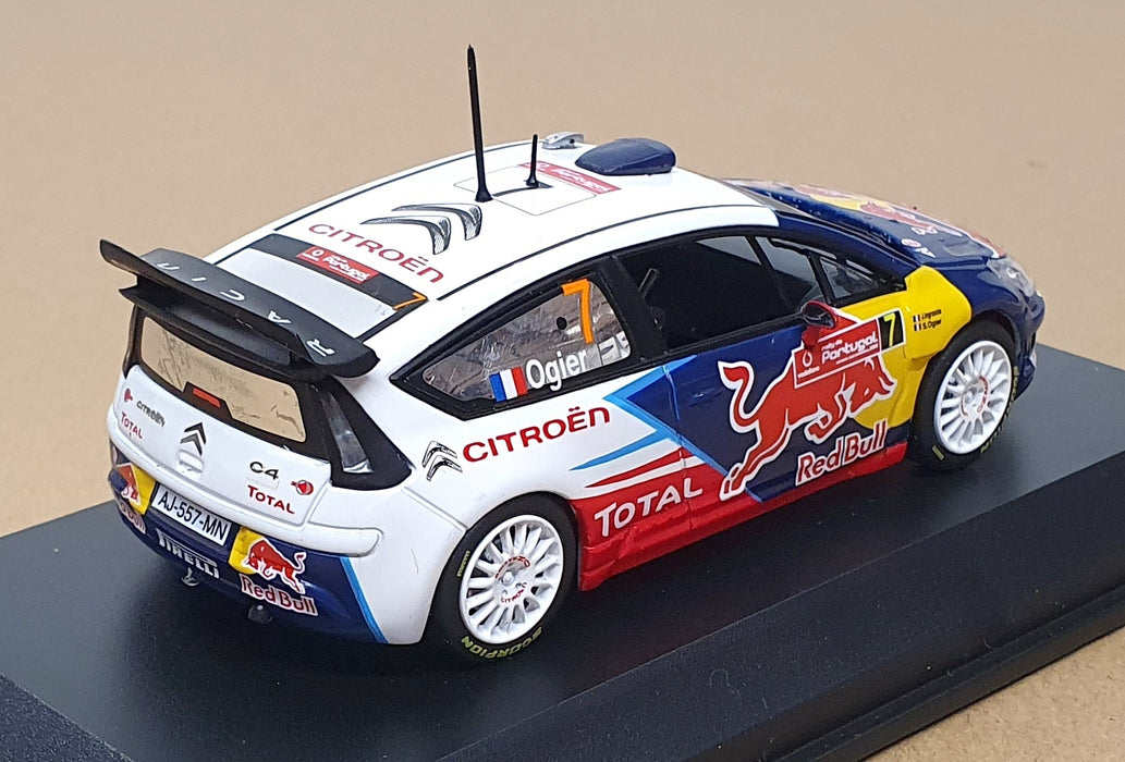 Norev 1/43 Scale 155434 - Citroen C4 WRC #7 Winner Portugal Rally 2010 Ogier