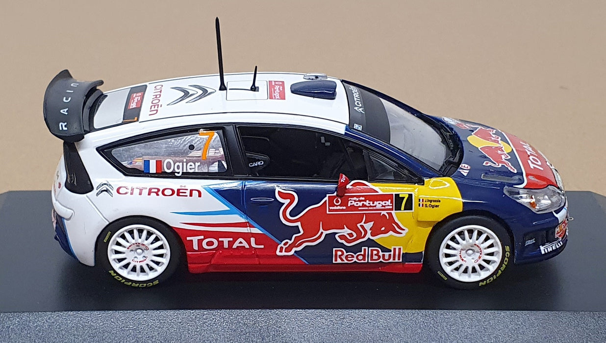 Norev 1/43 Scale 155434 - Citroen C4 WRC #7 Winner Portugal Rally 2010 Ogier