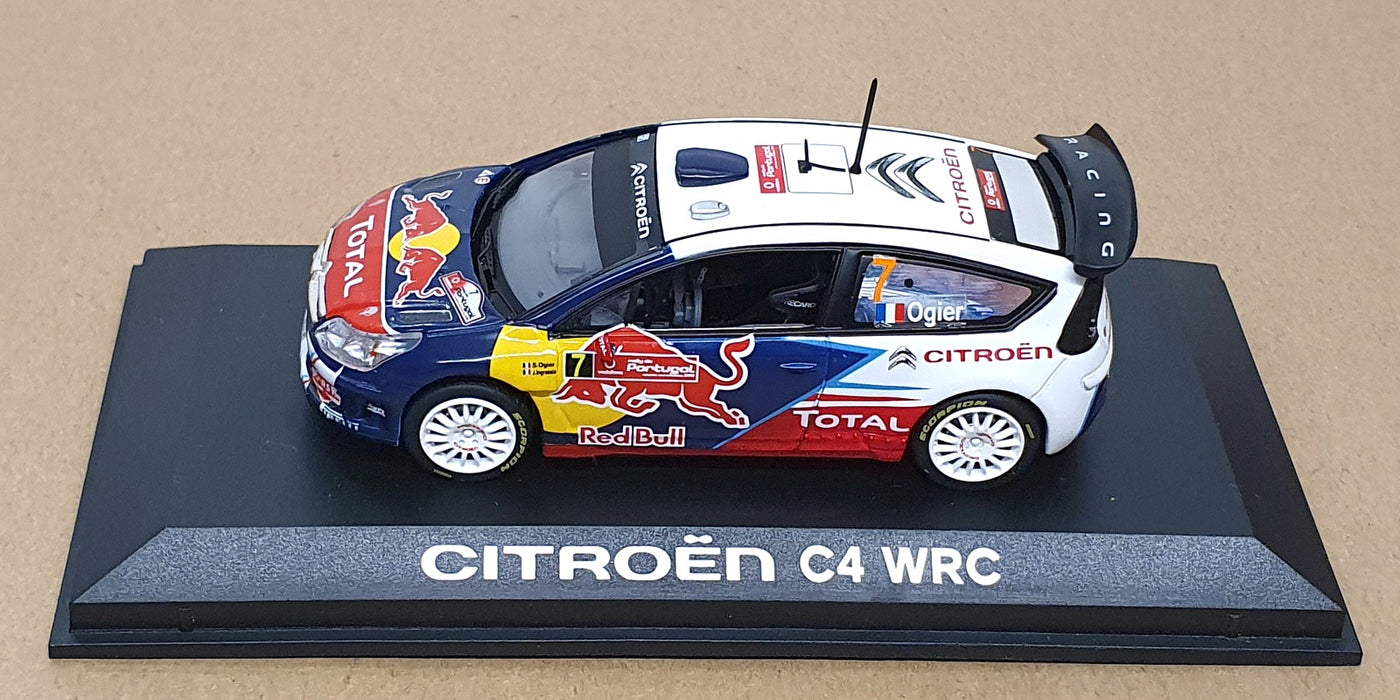 Norev 1/43 Scale 155434 - Citroen C4 WRC #7 Winner Portugal Rally 2010 Ogier