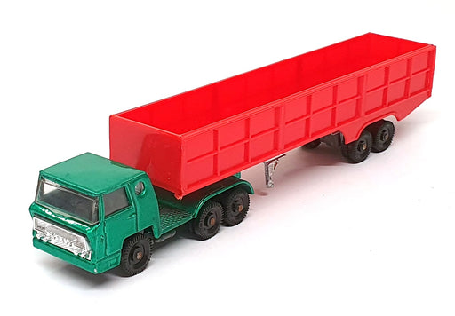 Majorette 1/100 Scale MJ940 - Bernard Truck & Trailer - Green/Red