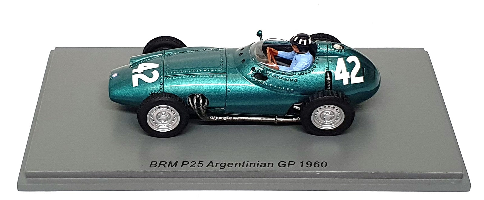 Spark 1/43 Scale S5127 - F1 BRM P25 #42 Argentina GP 1960 Graham Hill