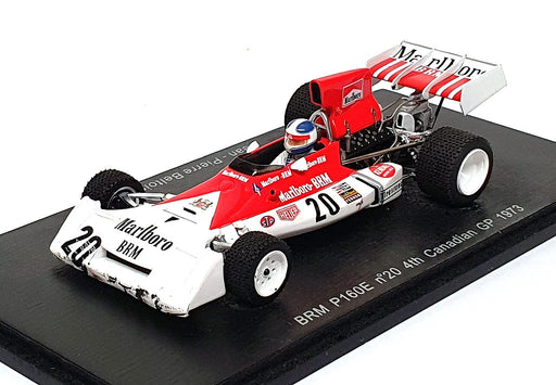 Spark 1/43 Scale S1856 - F1 BRM P160E #20 4th Canada GP 1973 J.P. Beltoise