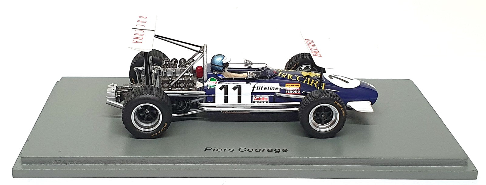 Spark 1/43 Scale S8316 - F1 Brabham BT26A #11 Spanish GP 1969 Piers Courage