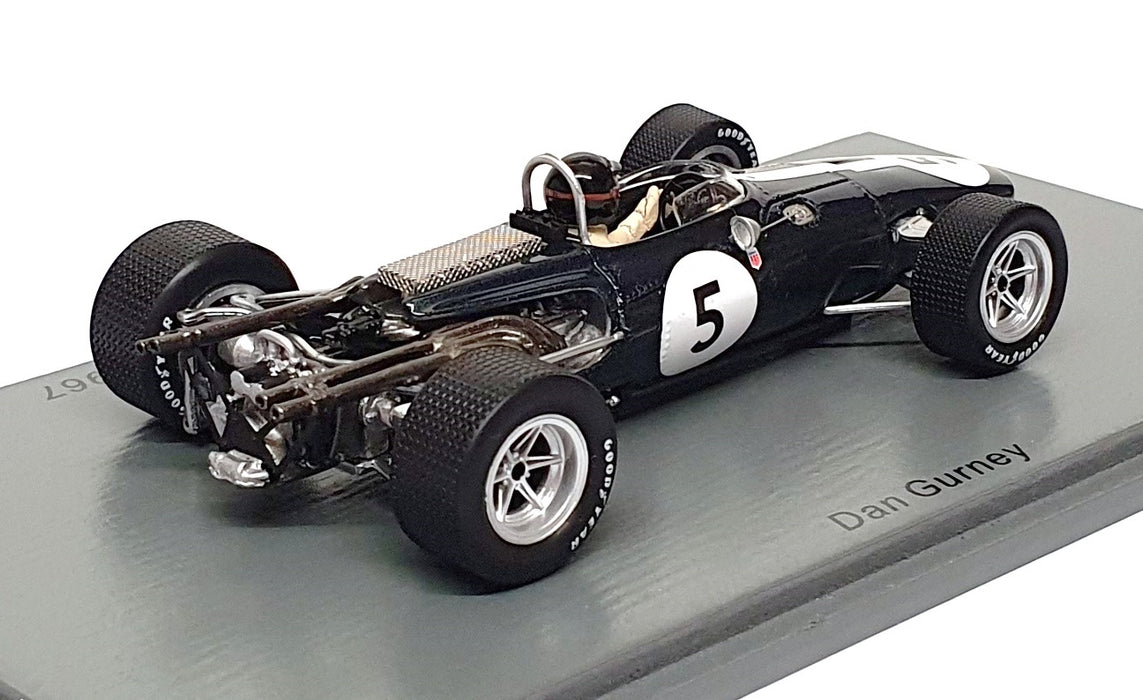 Spark 1/43 Scale S2398 - Eagle T1G #5 Winner Race Of Champions 1967 Dan Gurney
