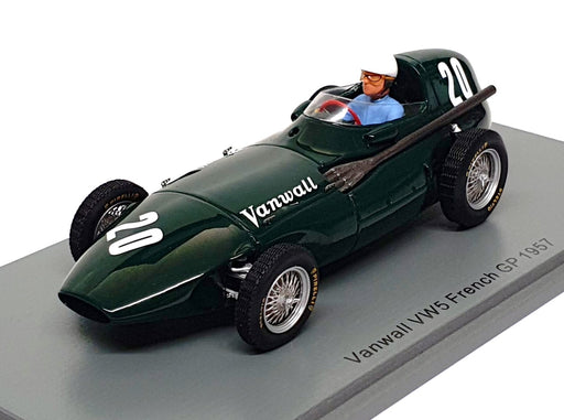 Spark 1/43 Scale S7205 - F1 Vanwall #20 French GP 1957 Roy Salvadori