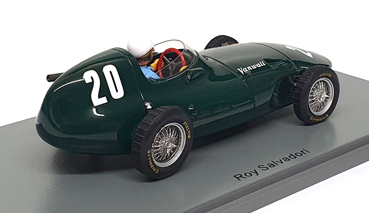 Spark 1/43 Scale S7205 - F1 Vanwall #20 French GP 1957 Roy Salvadori