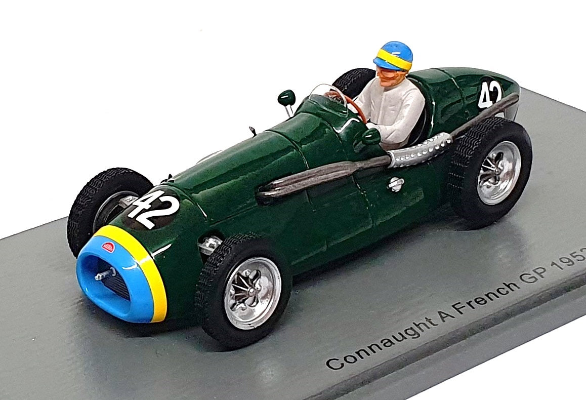 Spark 1/43 Scale S7243 - F1 Connaught #42 French GP 1953 Prince Bira