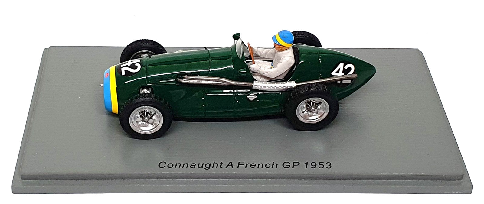 Spark 1/43 Scale S7243 - F1 Connaught #42 French GP 1953 Prince Bira
