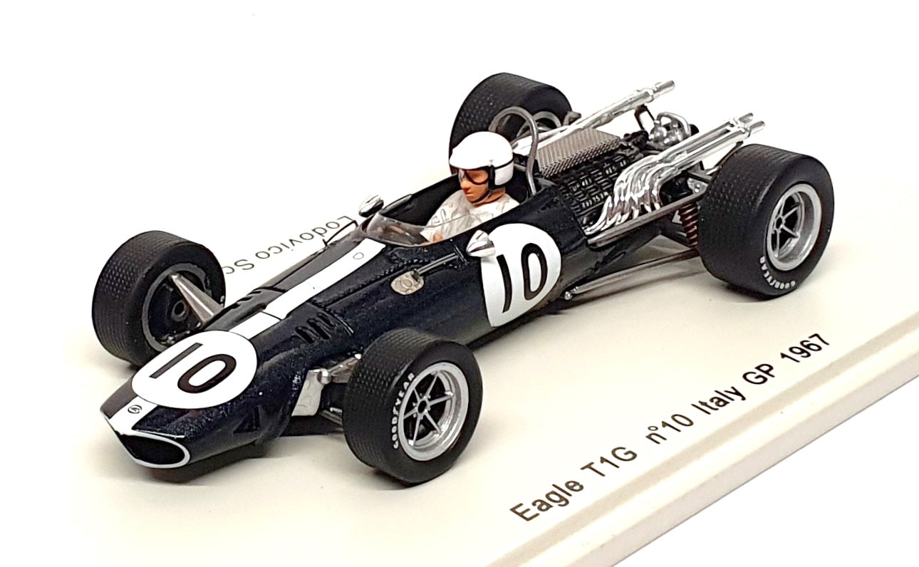 Spark 1/43 Scale S1799 - F1 Eagle T1G #10 Italy GP 1967 Lodovico Scarfiotti