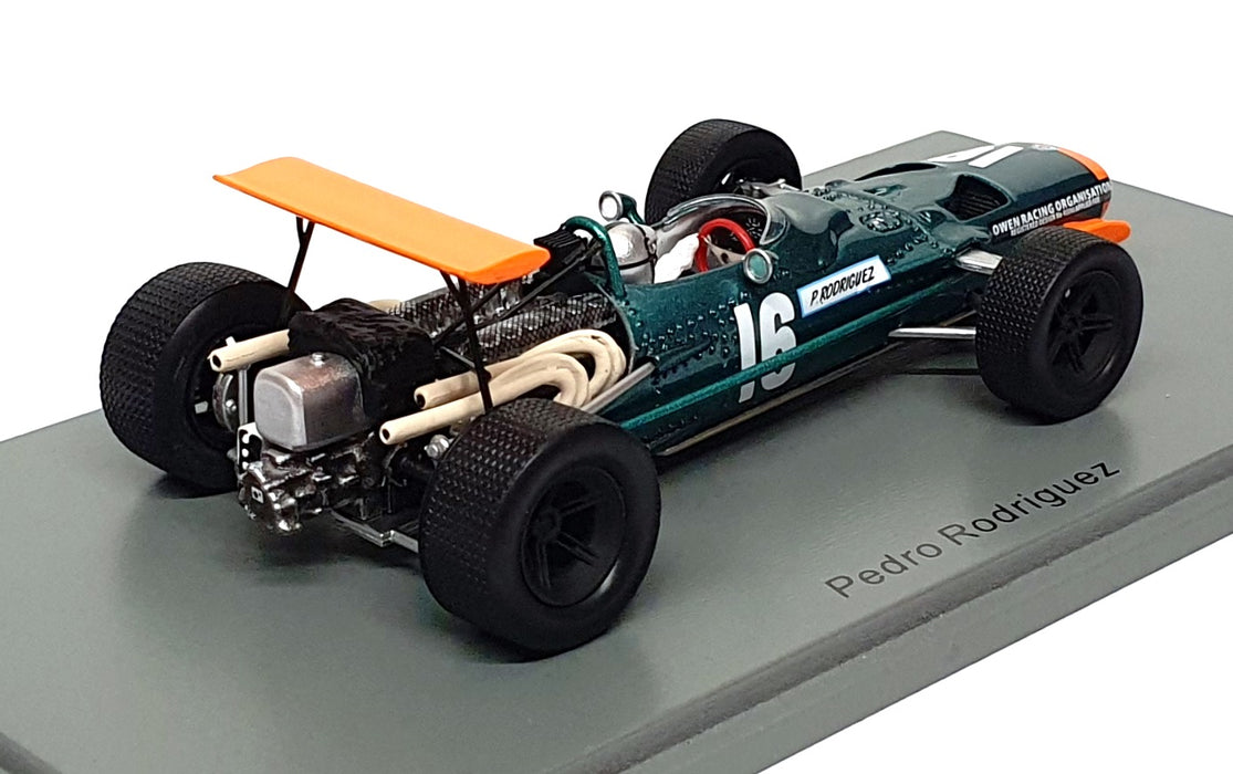 Spark 1/43 Scale S5703 - F1 BRM P133 #16 Canada GP 1968 Pedro Rodriguez