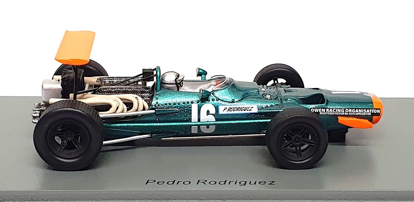 Spark 1/43 Scale S5703 - F1 BRM P133 #16 Canada GP 1968 Pedro Rodriguez